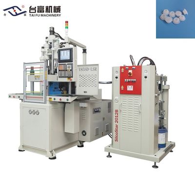 수직 이중 슬라이드 LSR 주사 Molding 머신 T 타입 고무 막대기